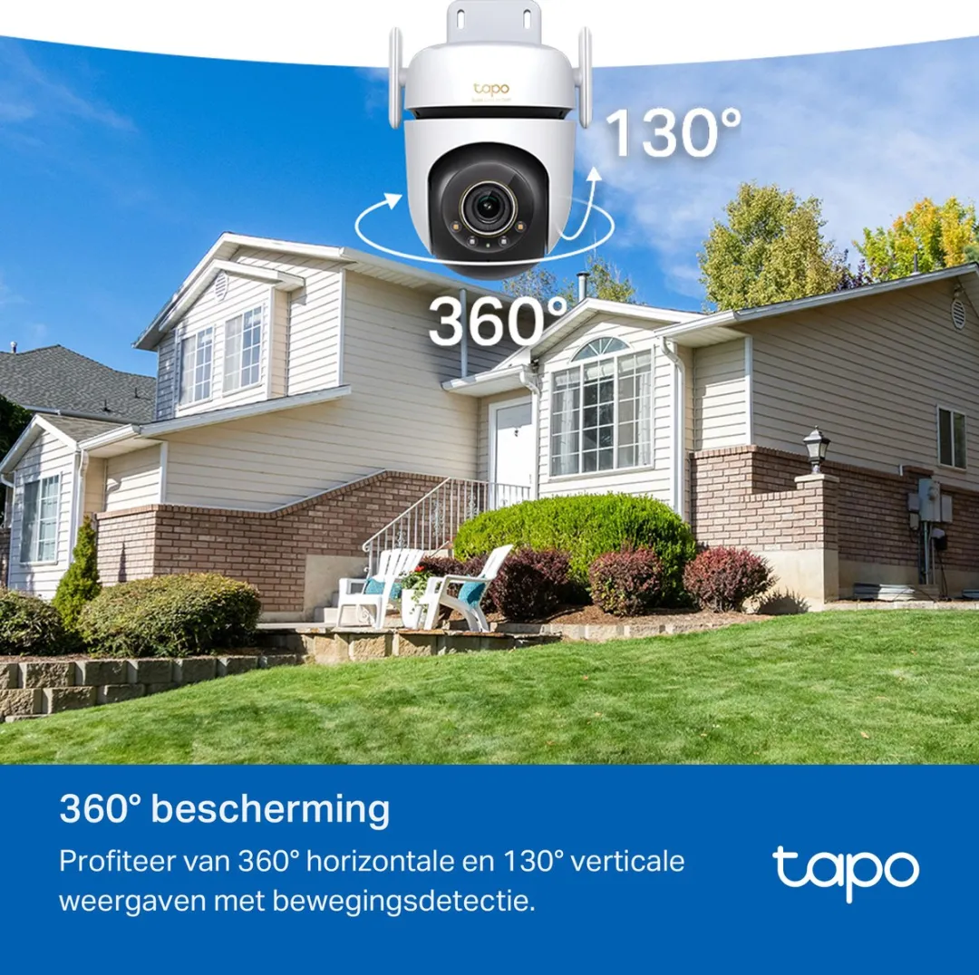 TP-Link Tapo C530WS Beveiligingscamera 3K - Wit