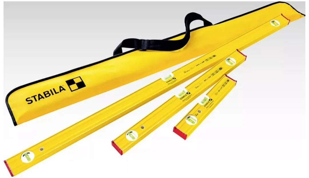 Stabila PRO SET 80 AS 19714 Waterpassen - 30/60/120cm - 0.5 mm/m