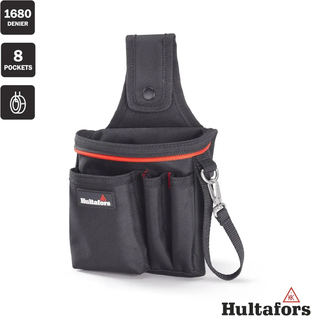 Hultafors Heuptas 1680D - 8 Zakken - Rood/Zwart
