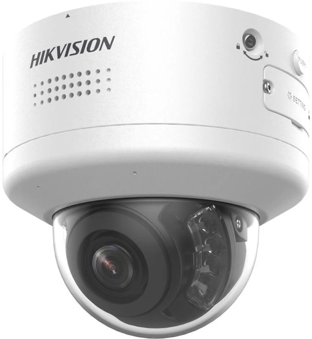 Hikvision DS-2CD2747G2H-LIPTRZS2U Dome IP-camera 4MP - 2.8-12mm - Wit