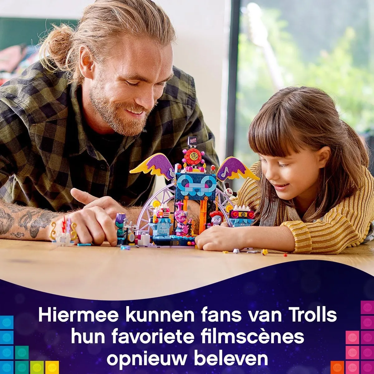 LEGO Trolls Volcano Rock City Concert 41254 - 103 Stukken