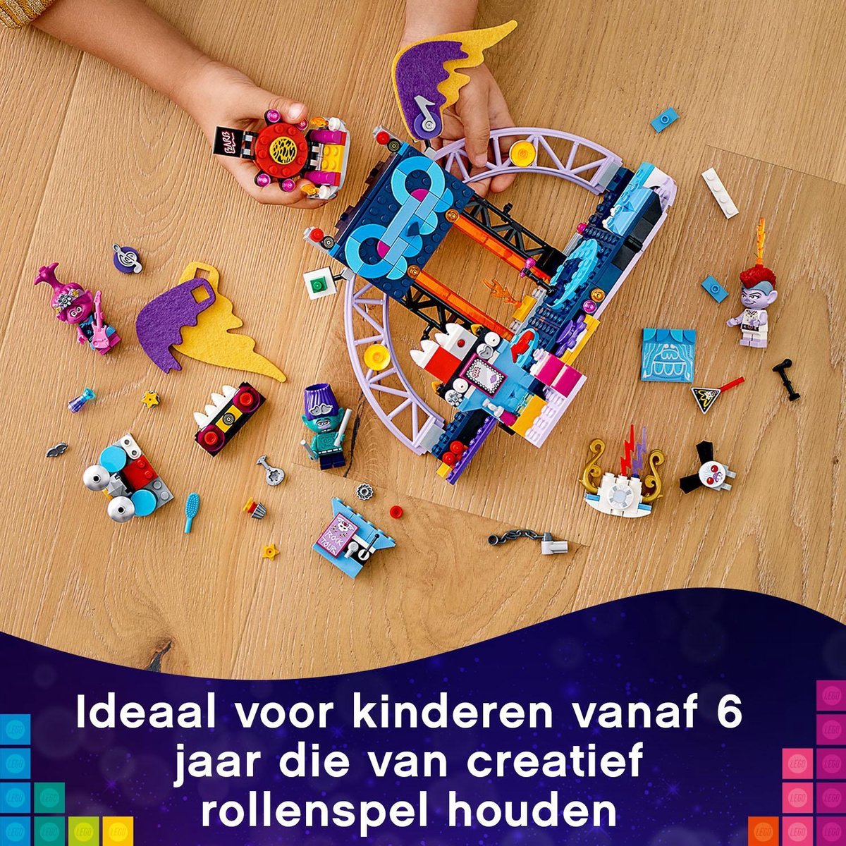 LEGO Trolls Volcano Rock City Concert - 41254