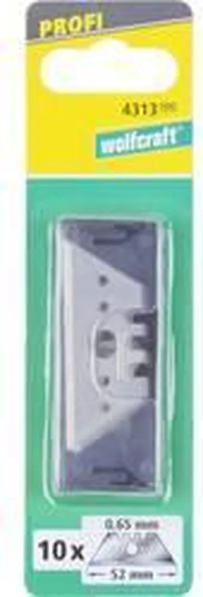 Wolfcraft Professioneel trapeziummes 4313000 - 10 Stuks
