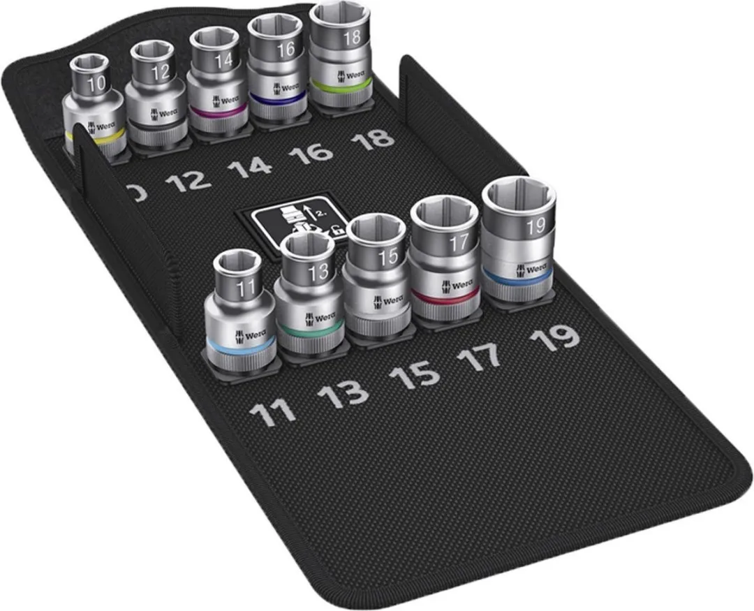 Bahco 8790 HMC HF 1 Zyklop Steeksleutelinzet-set - 10 stuks