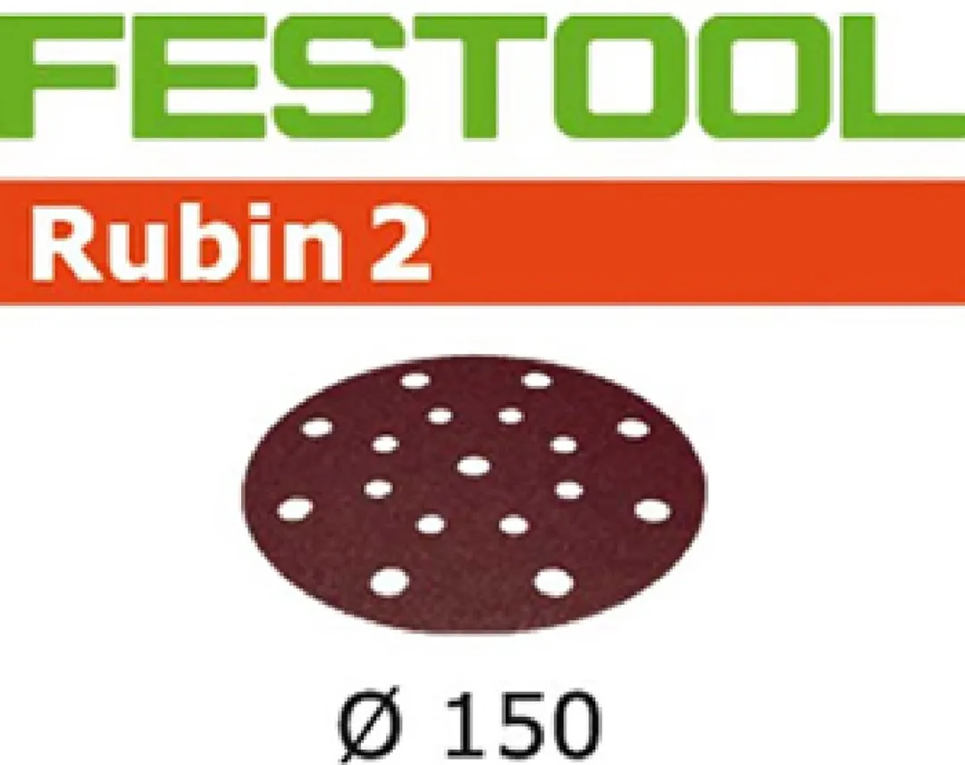 Festool 499119 Schuurschijven 150mm - K80 - 50 Stuks