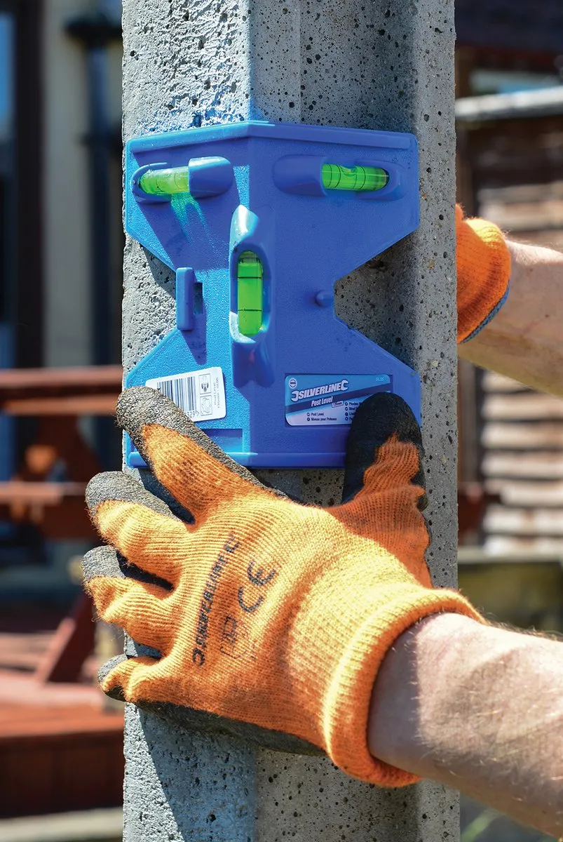 Silverline Paalwaterpas 140 x 100 mm