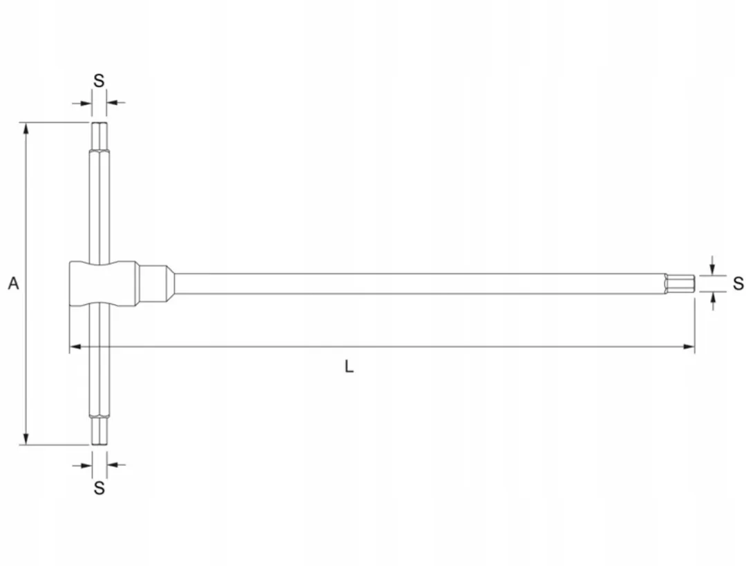 Bahco Inbussleutel 4mm