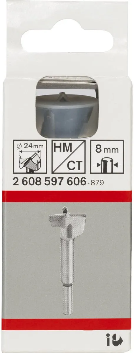 Bosch Potboor HM 24x90mm - d8mm - Hout