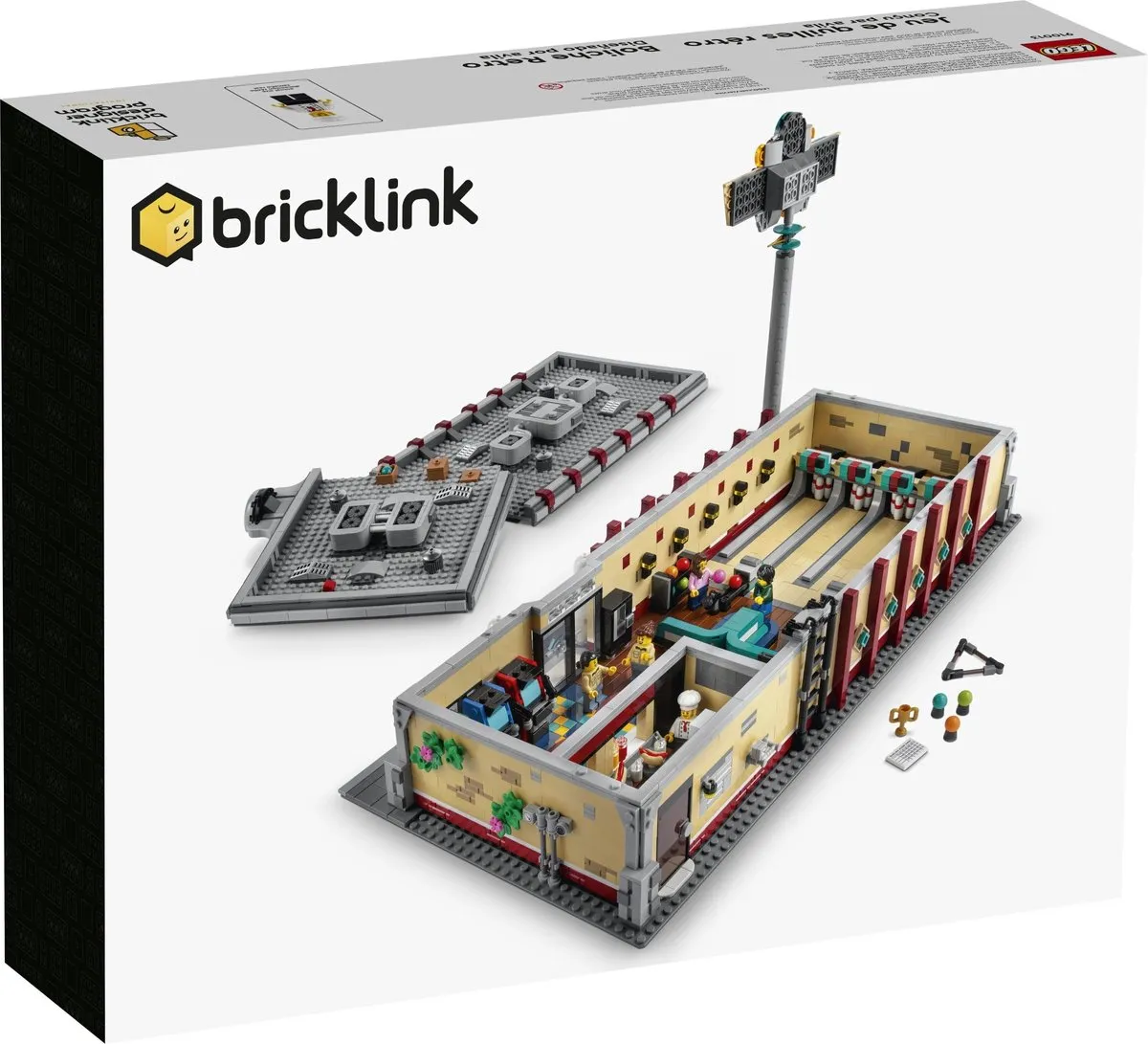 LEGO BrickLink Retro Bowling Alley 910013 - 2779 Stukken