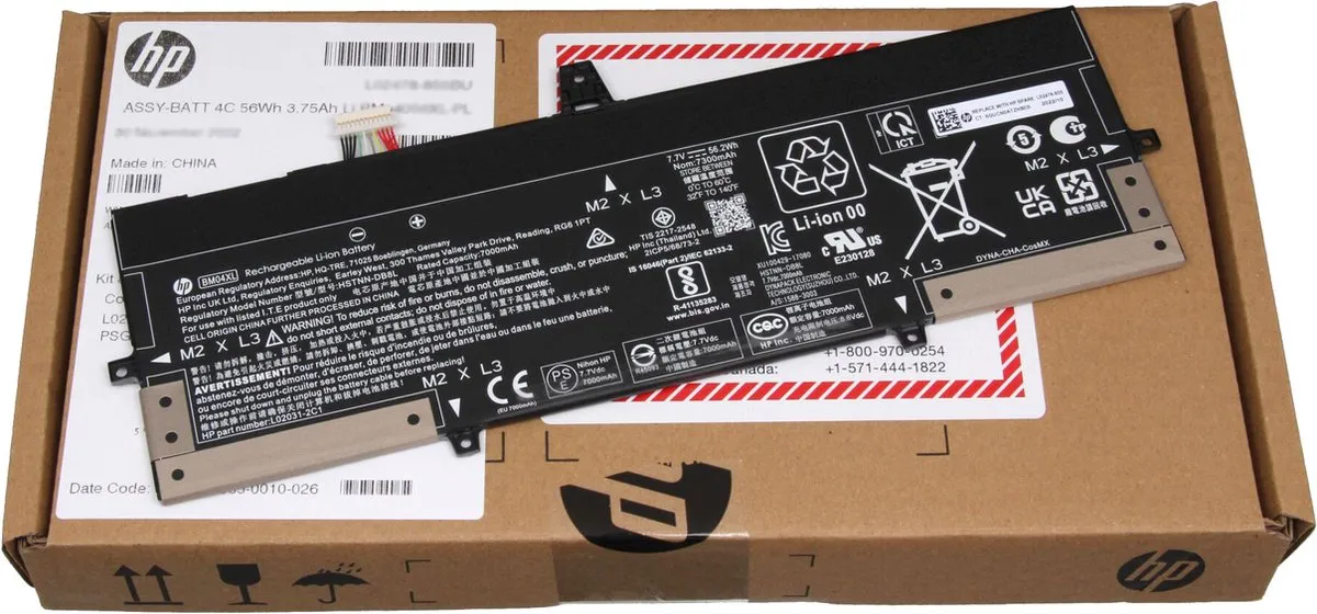 HP L02031-2C1 Accu - 56Wh