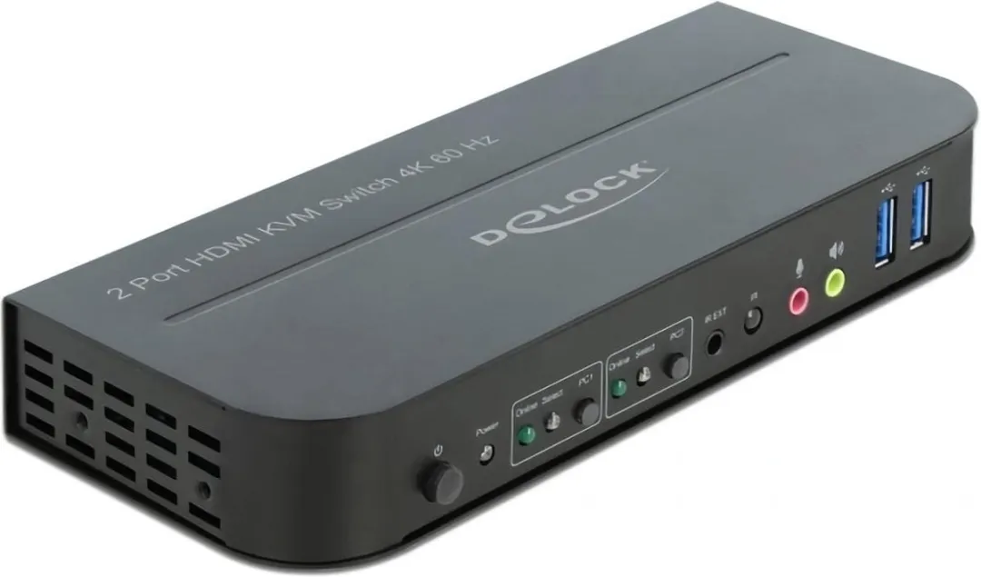 Delock 11482 KVM-Switch USB HDMI/DisplayPort