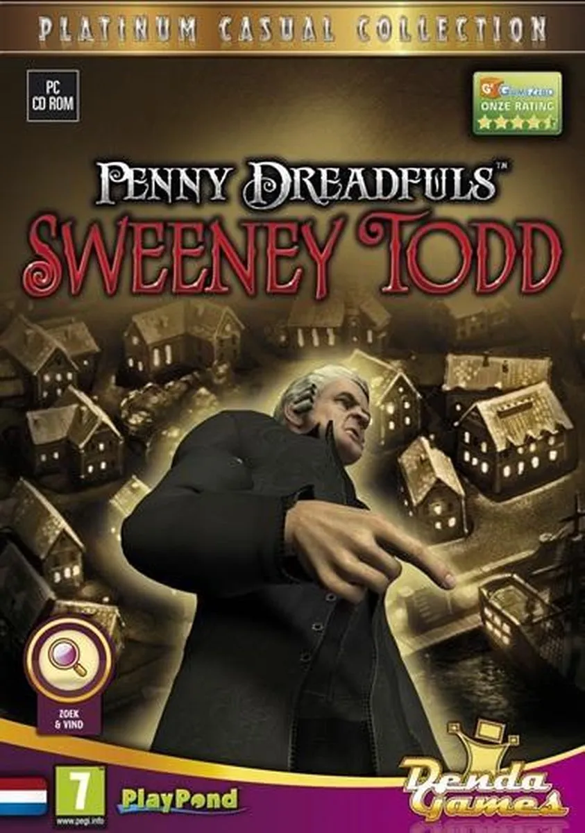 Denda Games Penny Dreadfuls Sweeney Todd Bordspel