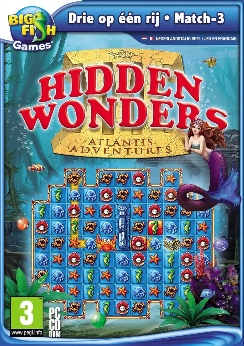 Big Fish Games Hidden Wonders Of The Depths 3 Atlantis Adventure
