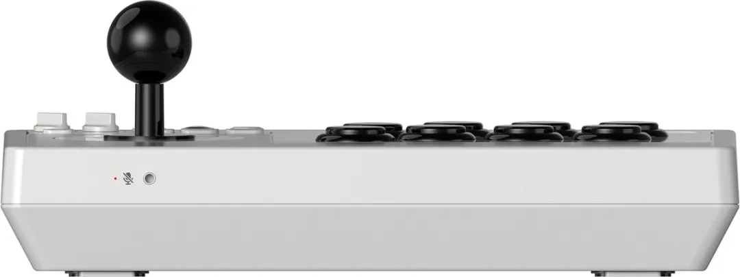 8Bitdo Arcade Stick RET00364 - Zwart/Wit - 16 Knoppen