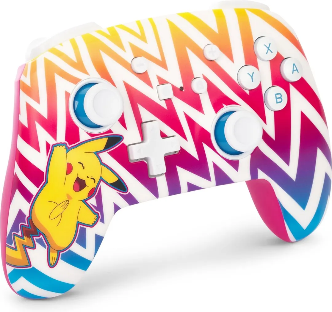PowerA Geavanceerde Draadloze Controller NSGP0262-01 - Vibrant Pikachu