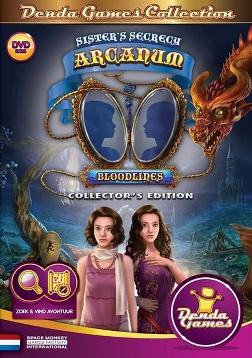 Denda Games Sisters Secrecy Arcanum Bloodlines Collector's Edition