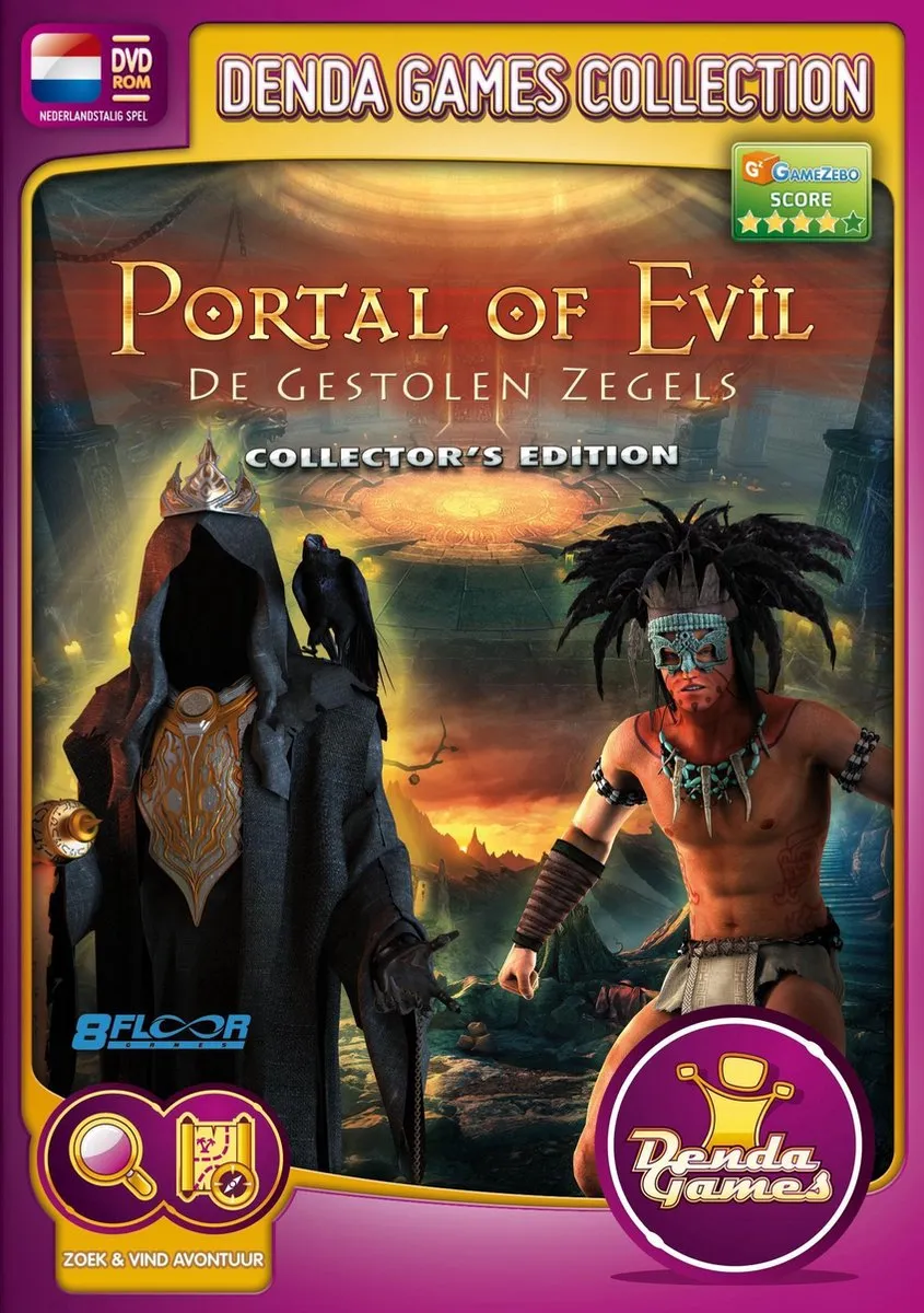 Denda Games Portal Of Evil De Gestolen Zegels Collector's Edition