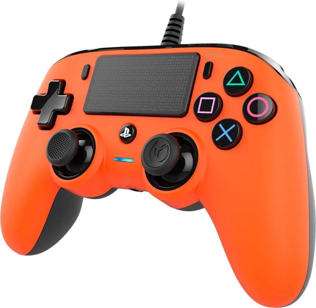 Nacon Compact Official Licensed Bedrade Controller - PS4 - Oranje