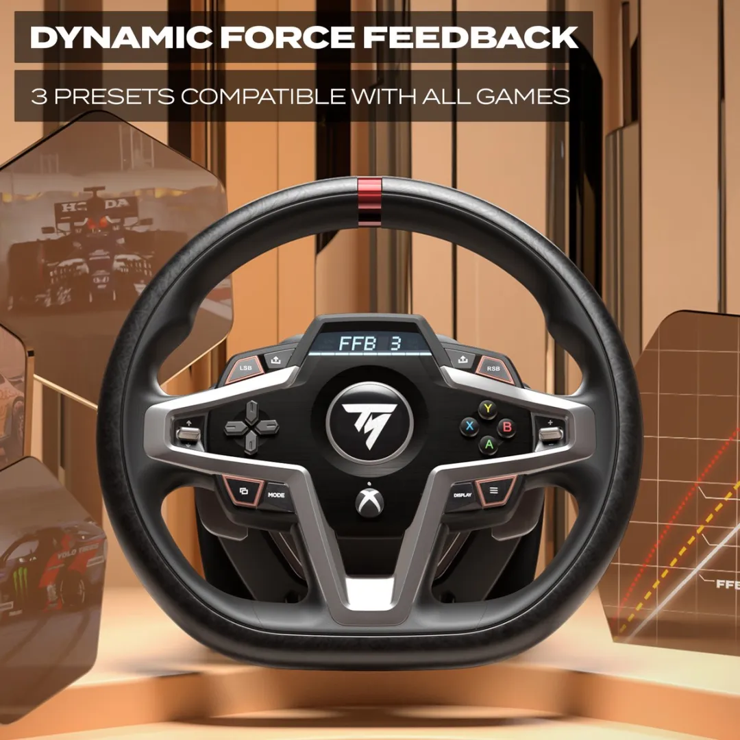 Thrustmaster T248-X Racestuur - Force Feedback - 3 Pedalen - PC/Xbox Series X|S - afbeelding 6 van 6