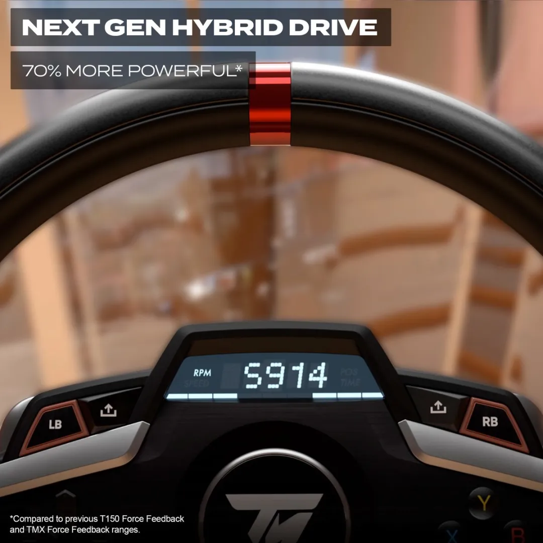 Thrustmaster T248-X Racestuur - Force Feedback - 3 Pedalen - PC/Xbox Series X|S