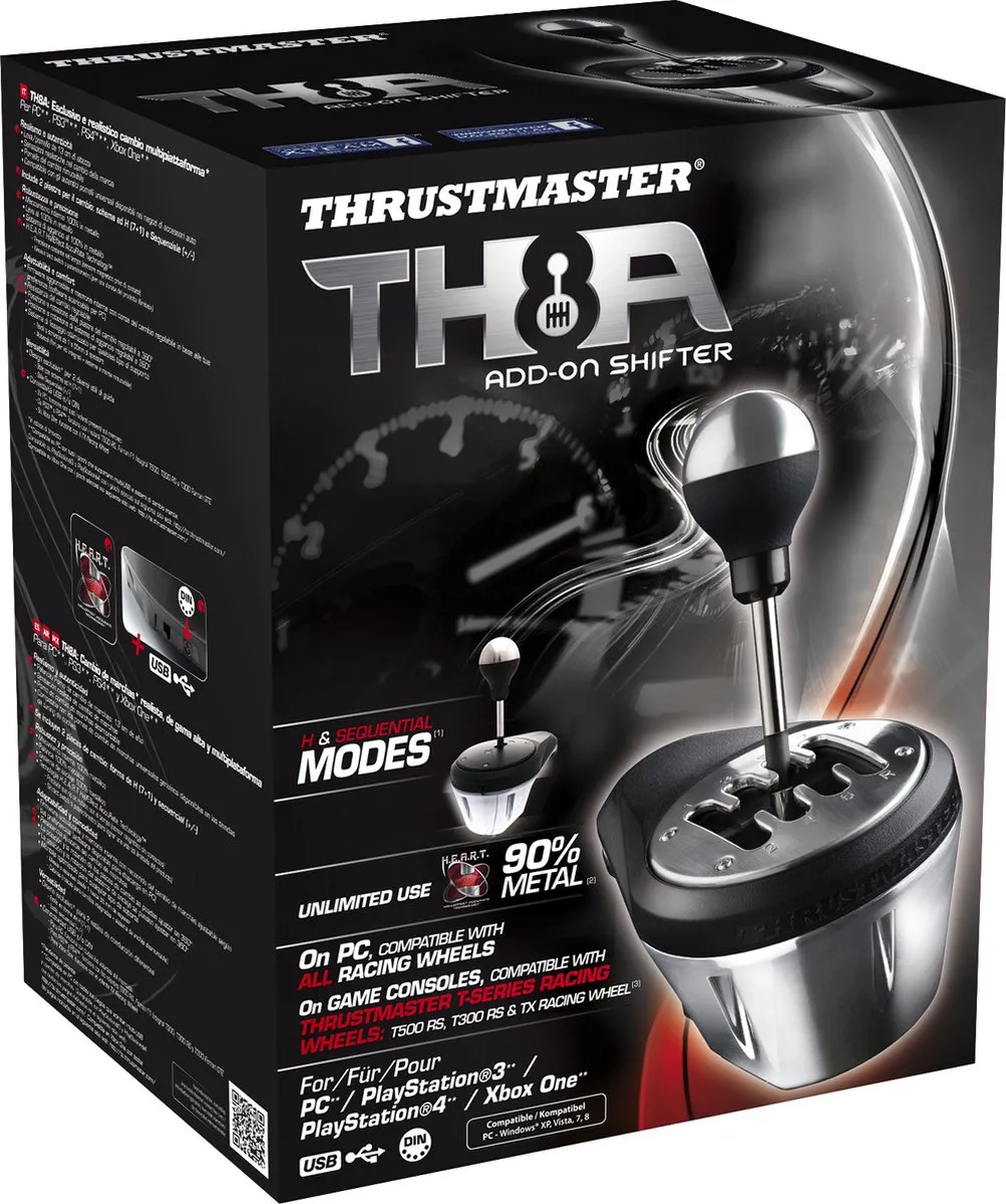 Thrustmaster T300 RS GT TH8A Racestuur & Shifter - PS5/PS4/PC - afbeelding 6 van 6