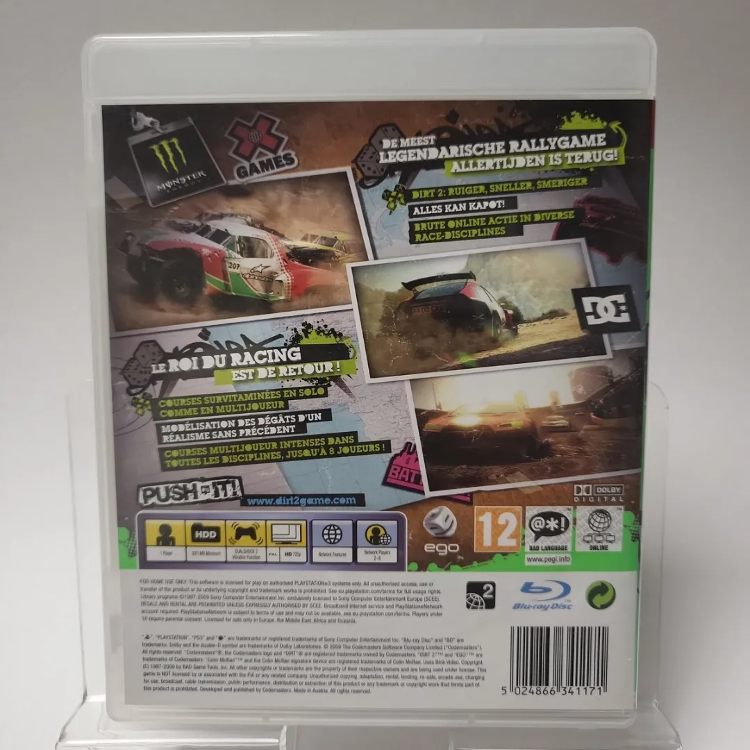 Sony PlayStation Colin McRae DIRT 2