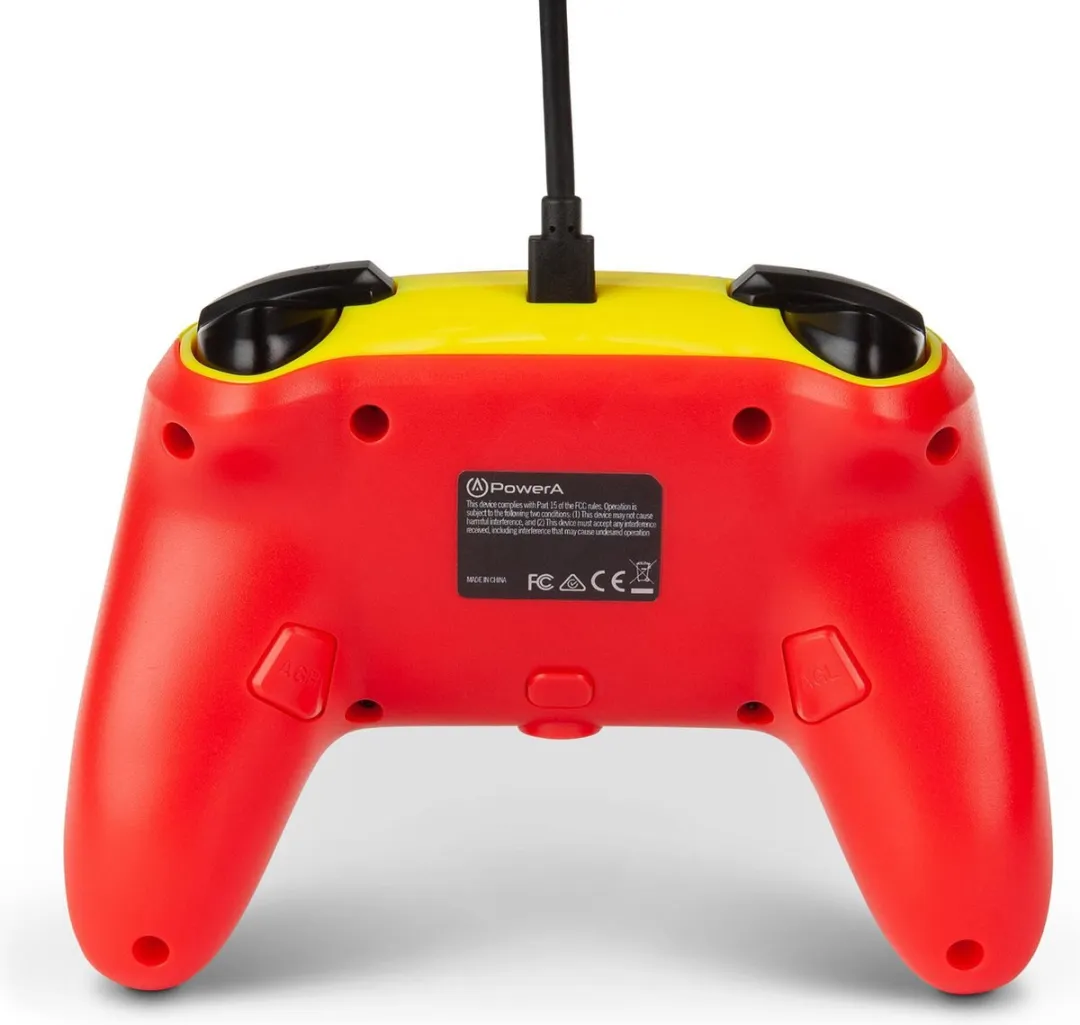 PowerA Enhanced Nintendo Switch Controller Pikachu Pop Art - 16 Knoppen - Multicolour