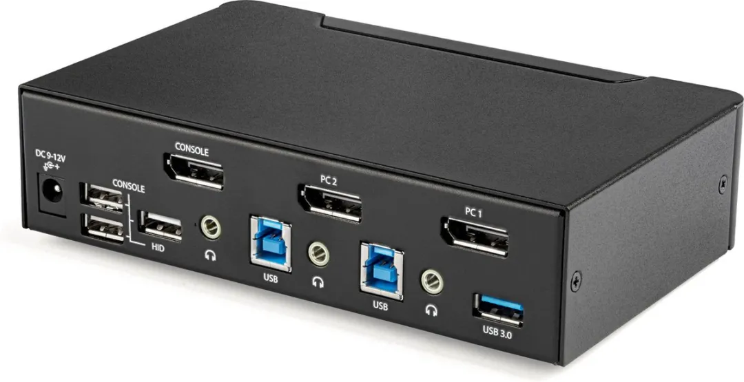 Startech SV231DPU34K DisplayPort KVM Switch 2 Poorten - 4K 60Hz - afbeelding 6 van 6