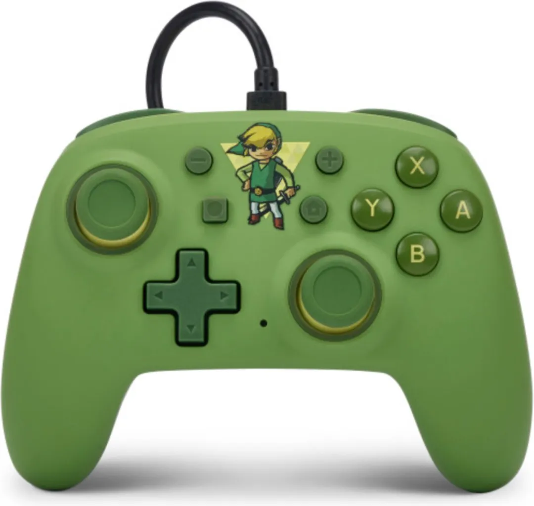 PowerA Nano NSGP0203-01 Bedrade Controller - Toon Link Groen