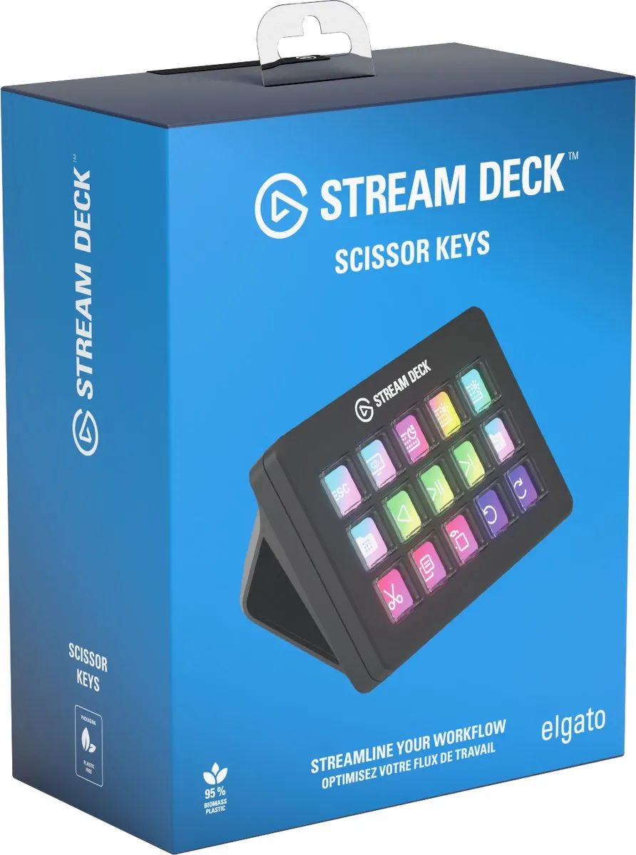 Elgato Stream Deck MK.2 15 Knoppen - PC/Mac - Zwart