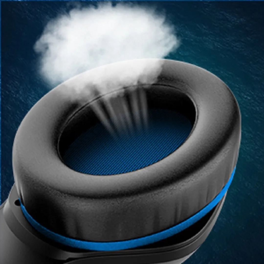 RyC Toys Gaming Headset - Zwart/Blauw - 40mm Drivers - afbeelding 6 van 6
