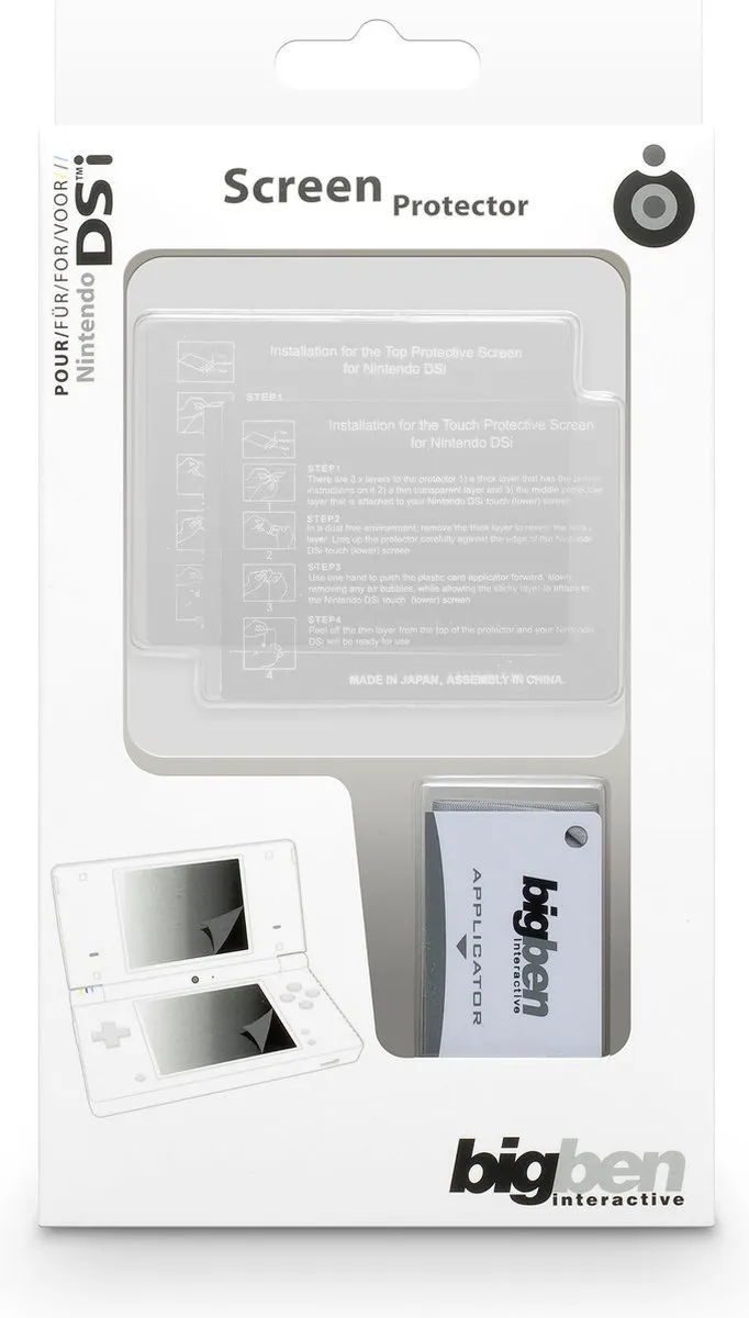 Bigben DSIPROTECTKIT Screenprotector Nintendo DSi