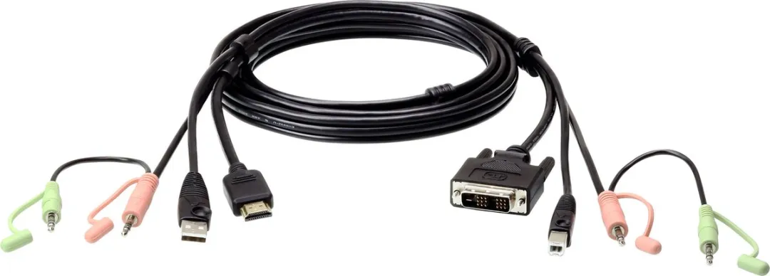 ATEN 2L-7D02DH USB HDMI naar DVI-D KVM-kabelset
