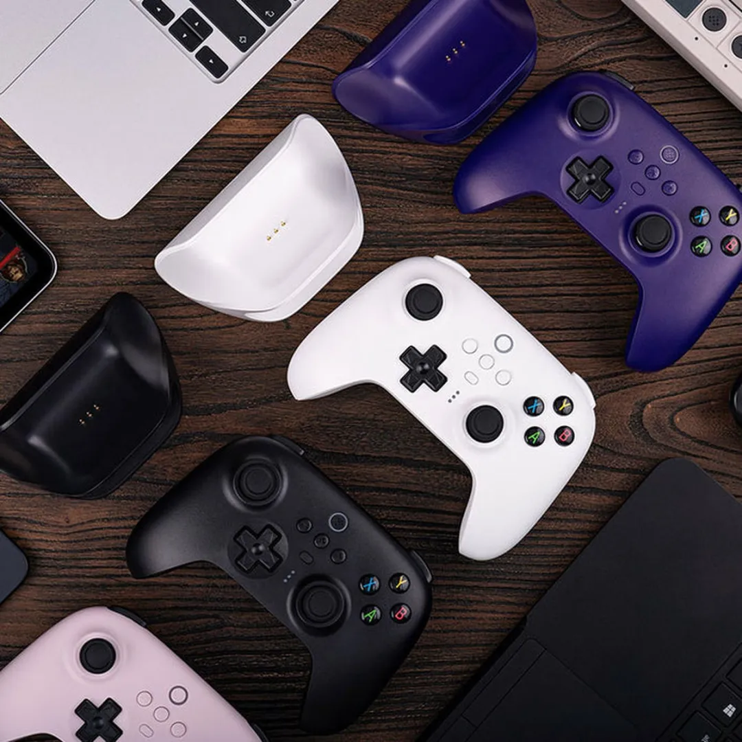 8Bitdo Ultimate RET00414 Gamepad - Bluetooth/RF/USB - 14 Knoppen - Zwart