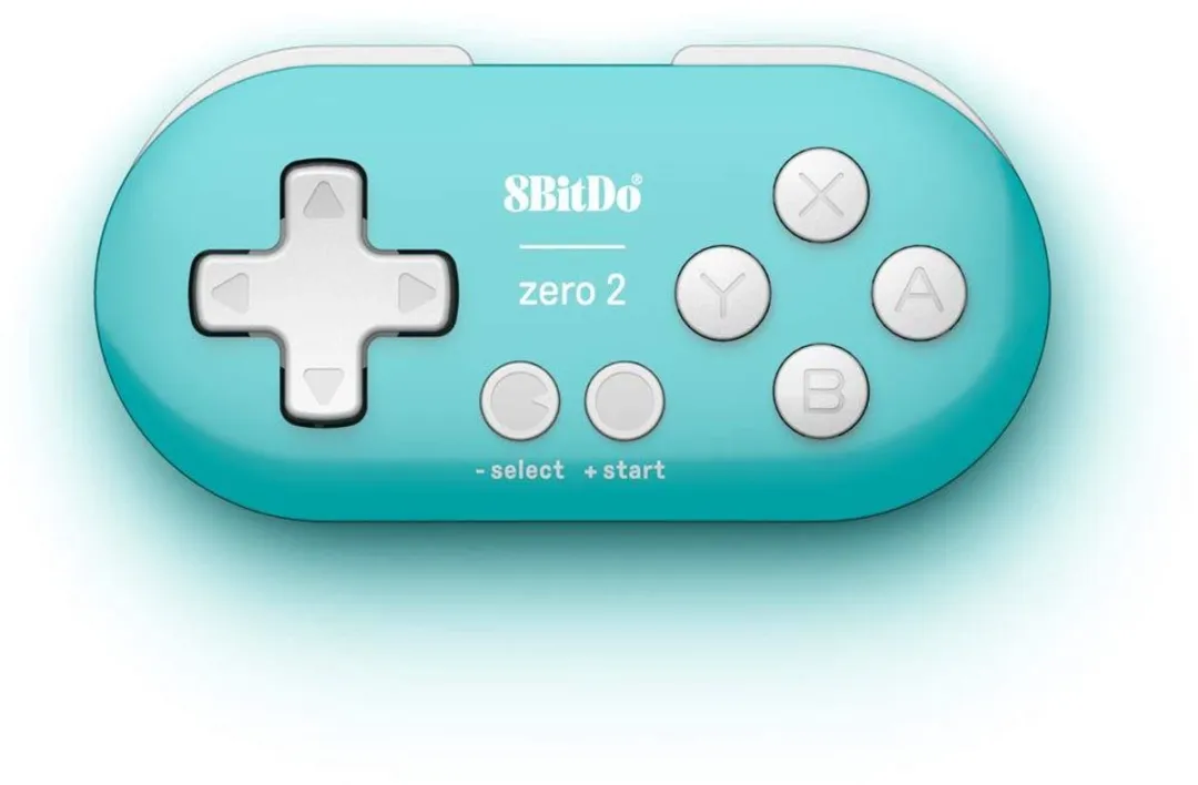 8Bitdo Zero 2 Mini Bluetooth Gamepad (Turquoise)