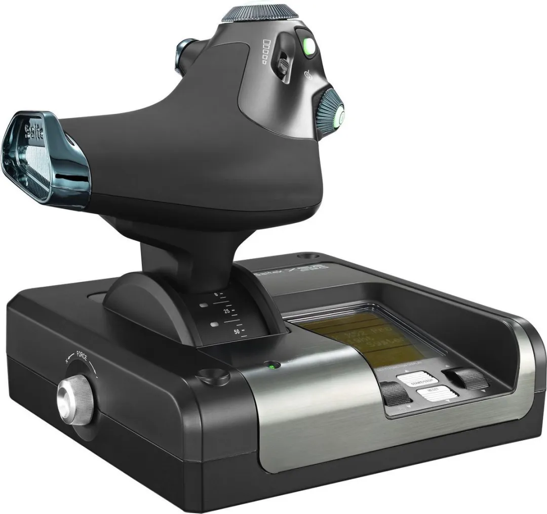 Logitech G Saitek X52 Pro - Flight Control Systeem - Zwart - PC