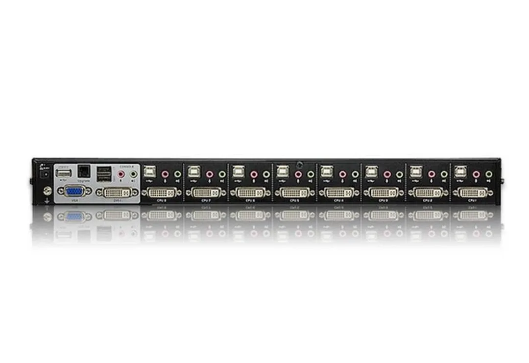 ATEN CS1768 KVM Switch DVI USB Audio 8 Poorten