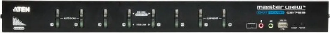 ATEN CS1768 KVM Switch DVI USB Audio 8 Poorten