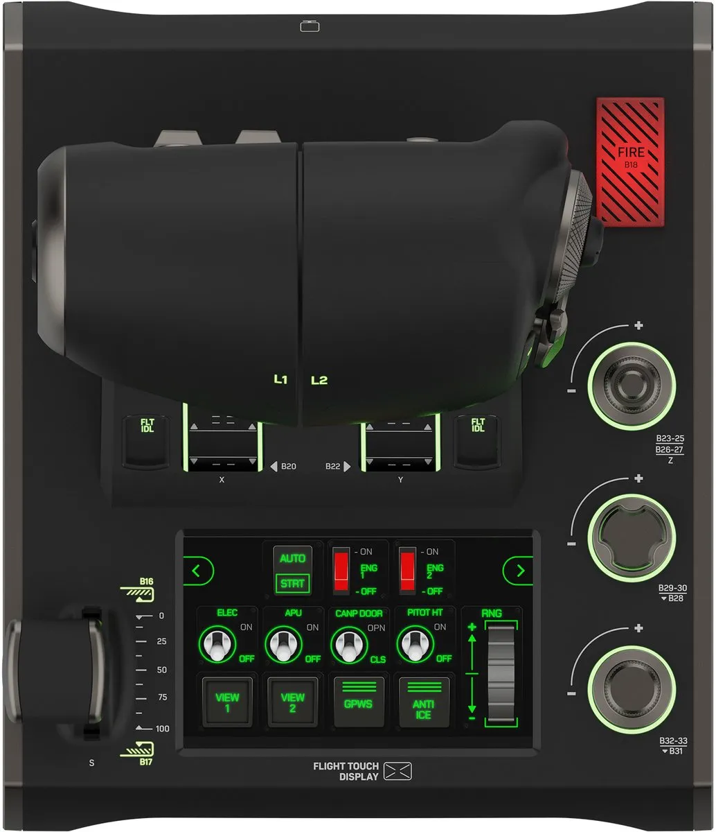 Turtle Beach VelocityOne Flight Deck - Windows 10/11 - Universeel HOTAS-simulatiesysteem