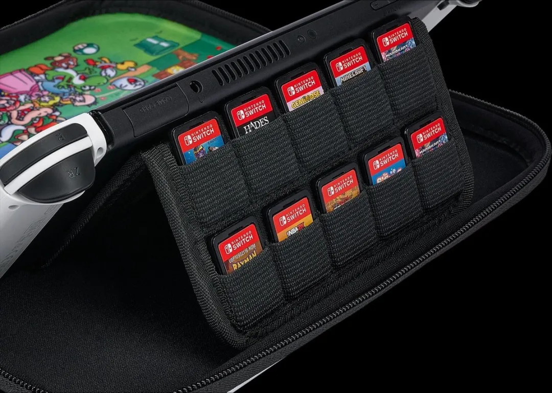 POWERA Slim Case Nintendo Switch OLED Firefall Mario - Rood/Wit