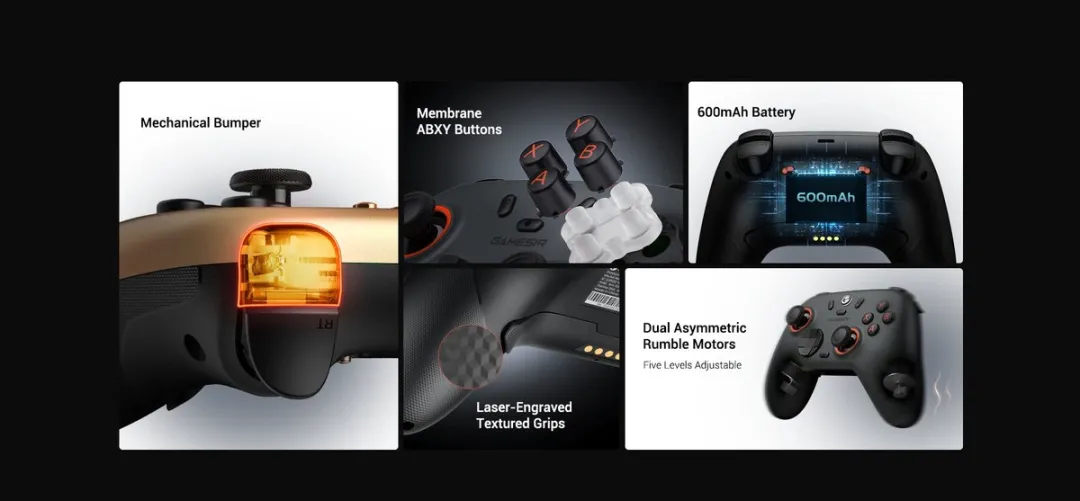 GameSir Nova 2 Lite - Draadloze Controller - Voor Switch/Switch 2/PC/Mobile - Champion Edition