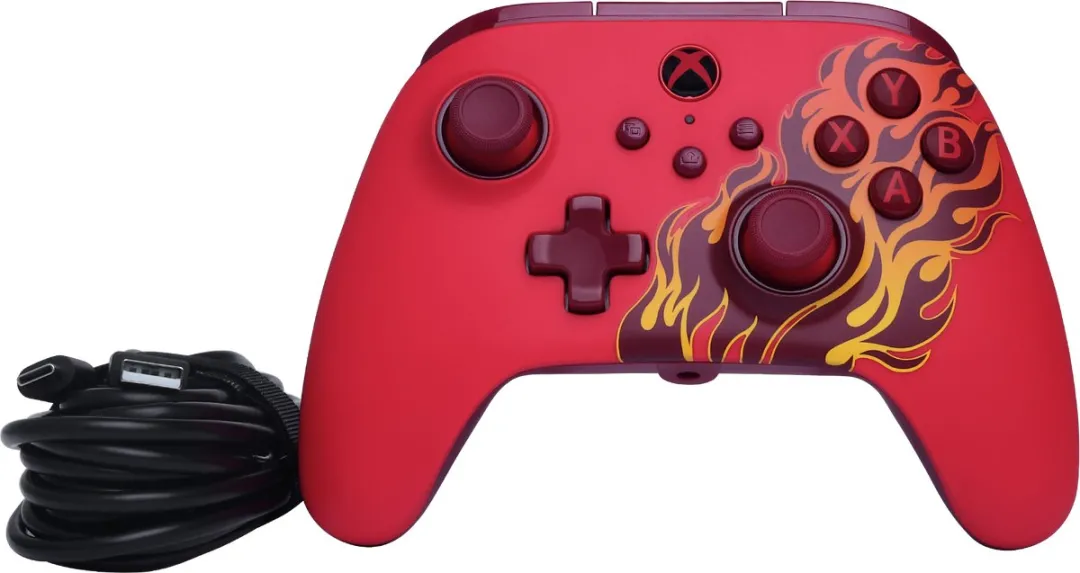 POWERA Advantage XBGP0543-01 Bedrade Controller - Xbox Series X|S - Rood vuur