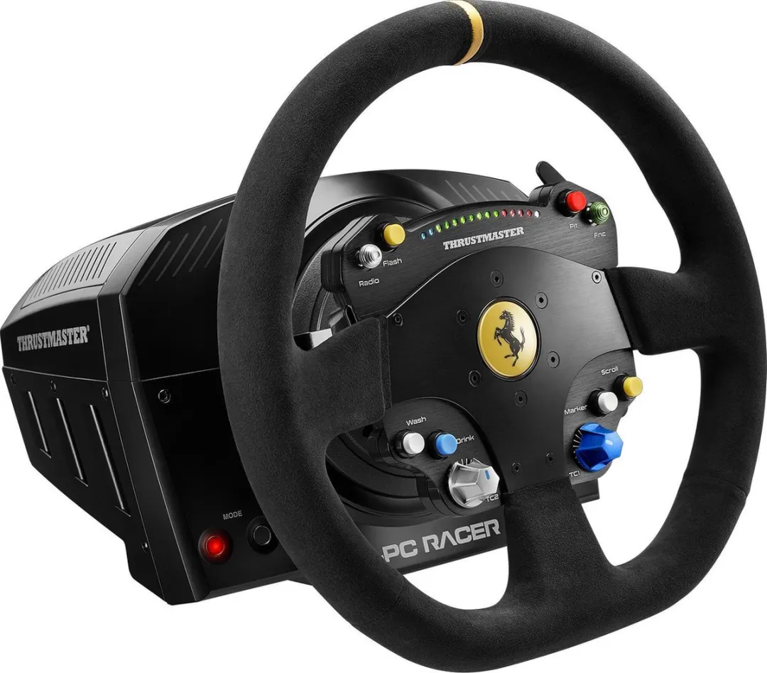 Thrustmaster TS-PC Racer Ferrari 488 Challlenge Edition - Racestuur - Force Feedback Racing - voor PC/ Windows