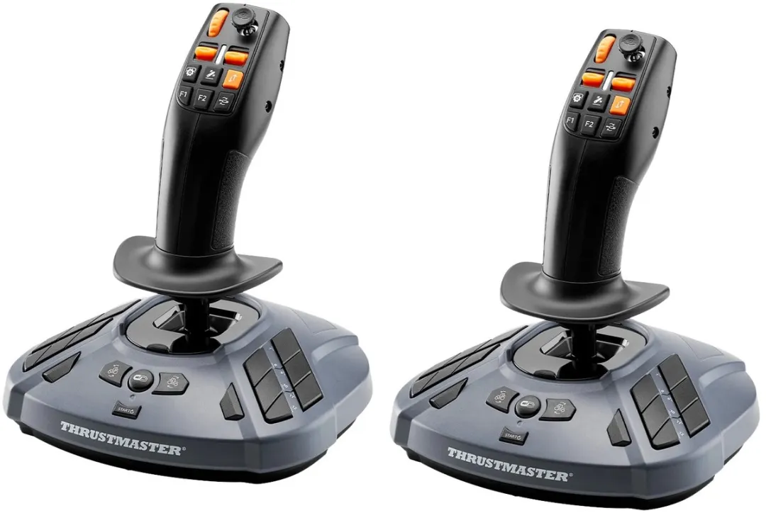 Thrustmaster Simtask Farmstick Duo Pack - Multifunctionele Joystick voor Farming and Trucking - PC