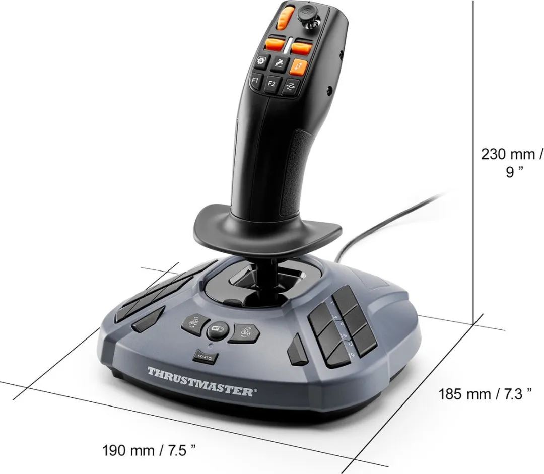 Thrustmaster Simtask Farmstick Duo Pack Joysticks - 33 Knoppen - afbeelding 6 van 6