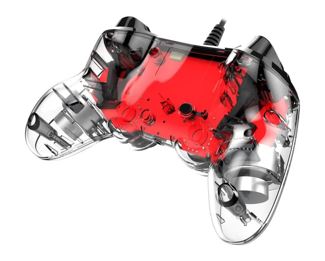 Nacon Compact Official Licensed Bedrade LED Controller - PS4 - Rood