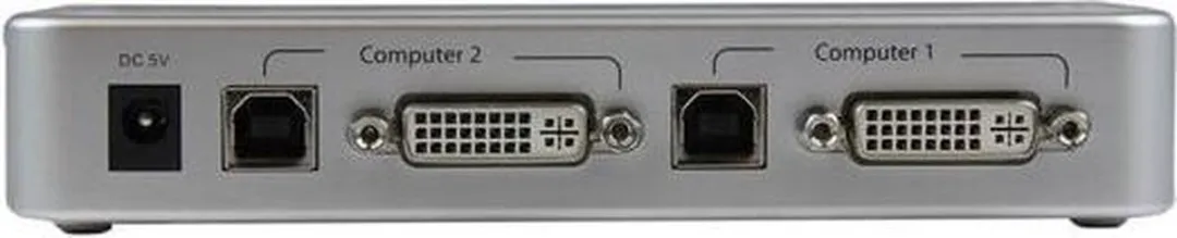 Startech SV211KDVIEU USB KVM-switch 2x DVI - 4x USB 2.0 - Audio - afbeelding 4 van 4