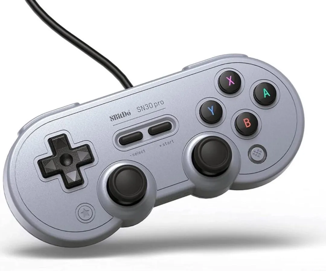 8Bitdo SN30 Pro USB Gamepad - Grijs