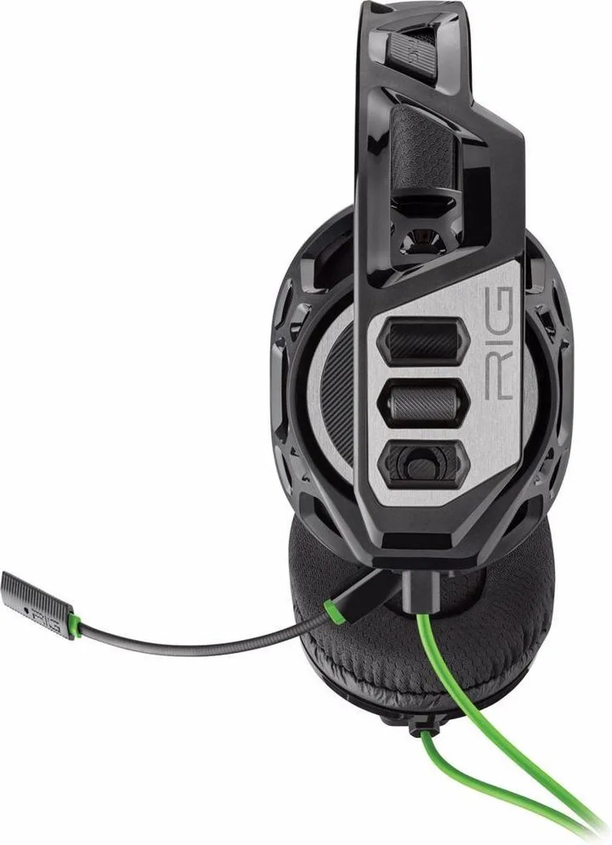 Nacon RIG 300HX Gaming Headset - Xbox - 40mm Drivers - Zwart/Groen - afbeelding 6 van 6