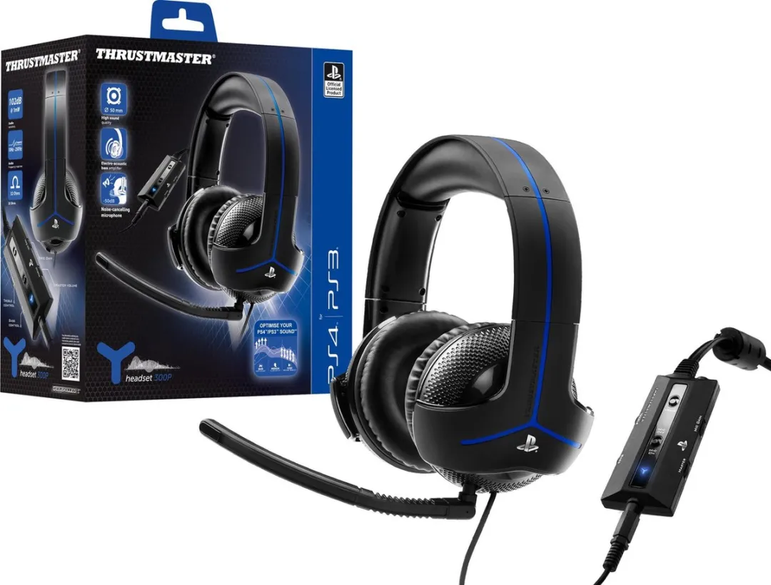 Thrustmaster Y300P Gaming Headset - 50mm Drivers - Zwart - afbeelding 6 van 6